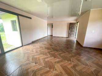 Covered terrace perfect for relaxation overlooking the garden in Potrerillos Chiriqui Panama