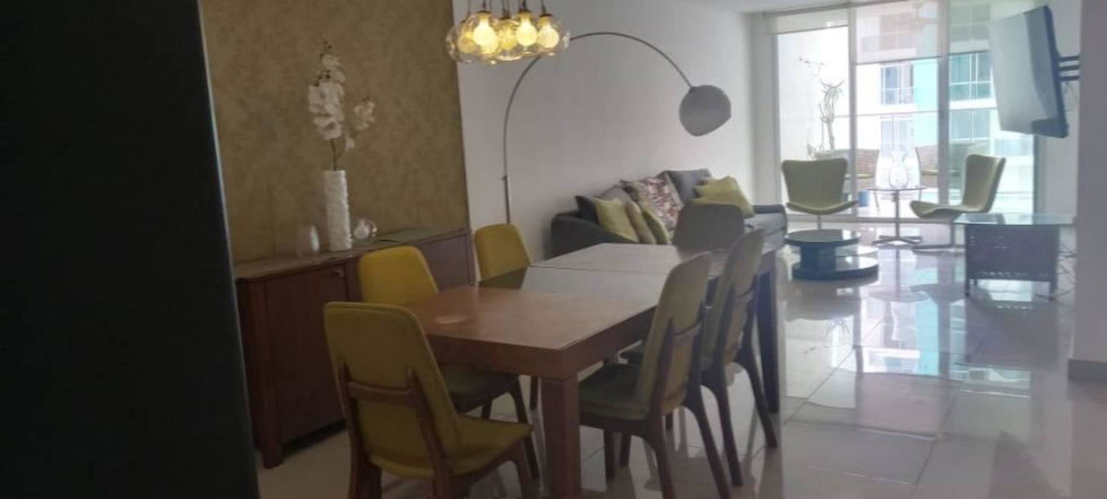 Modern closed kitchen with granite countertops, stainless appliances at PH Belle View Bella Vista Panama