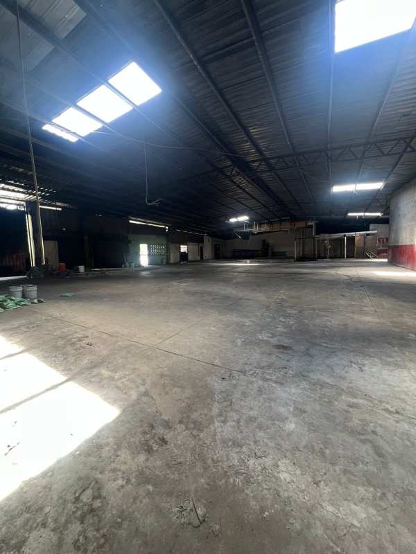 Warehouse facade with multiple parking spaces facing Vía Cincuentenario Chanis Panama City