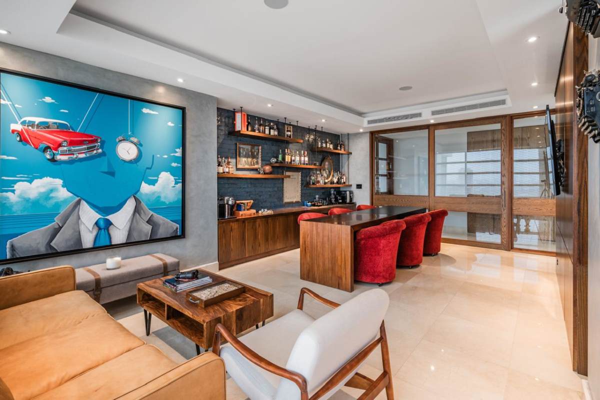 Flexible space den or office area in luxury apartment PH Aria Costa del Este Panama