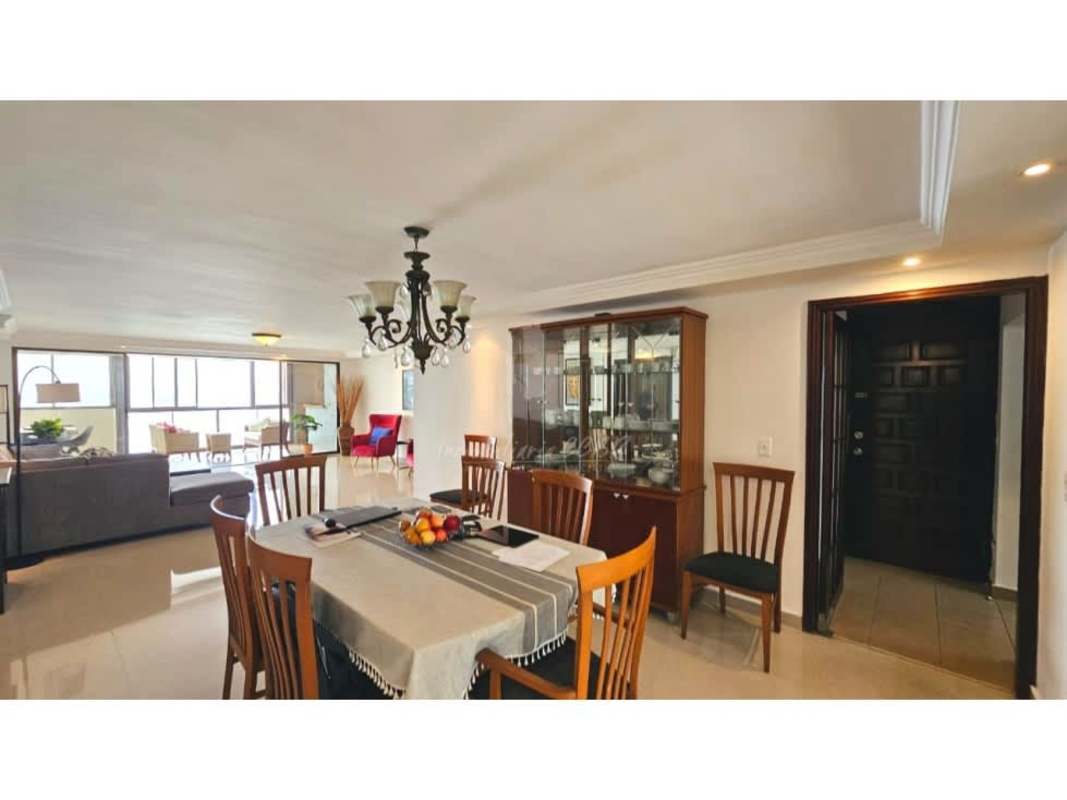 Bright living room with ocean views at PH Camino Real Punta Paitilla Panama City