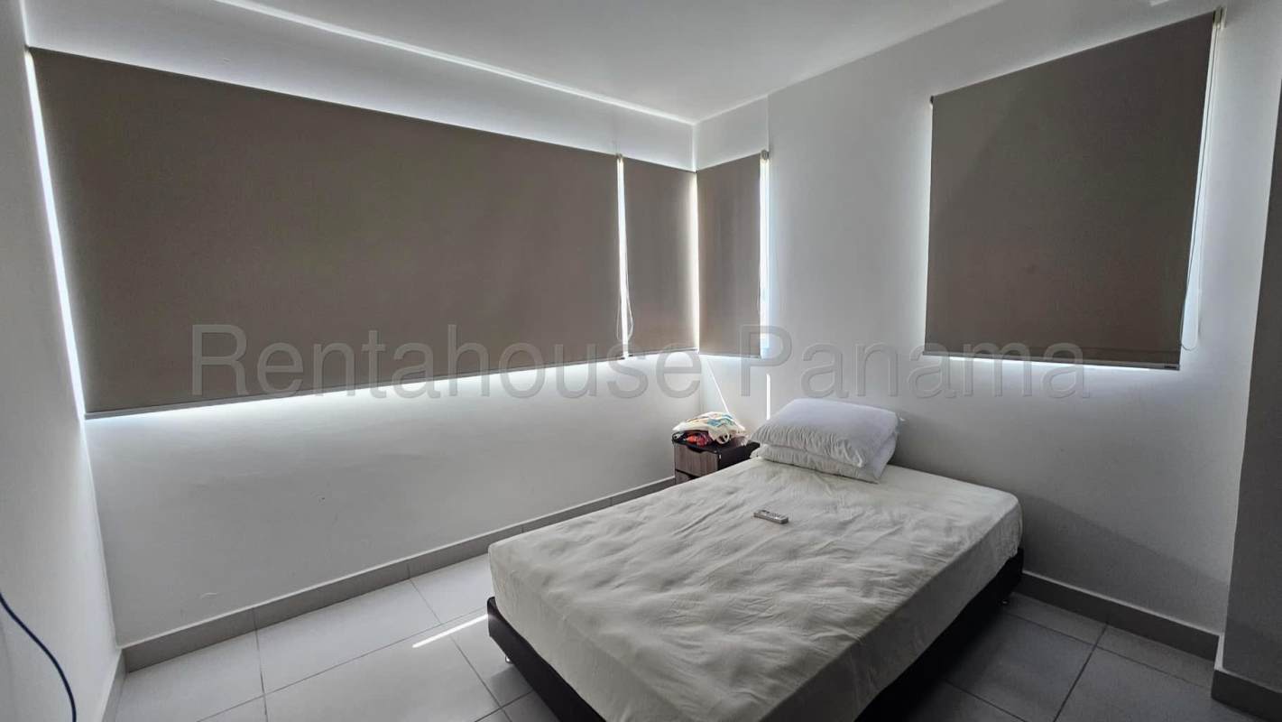 Open living dining area with ceramic floors and AC in PH San Francisco Tower