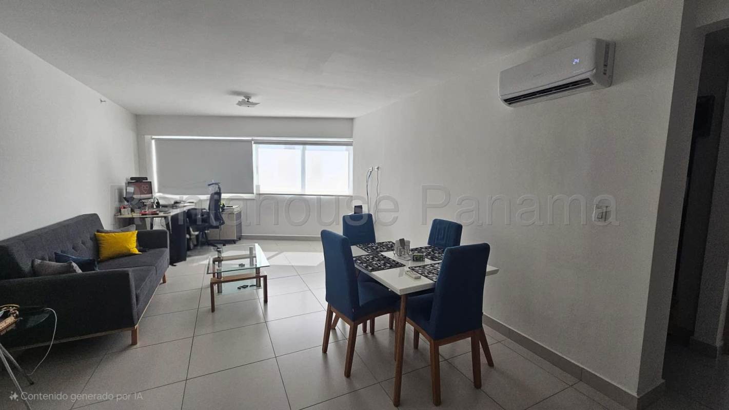 Secondary bathroom with modern sink and glass shower at PH San Francisco Tower