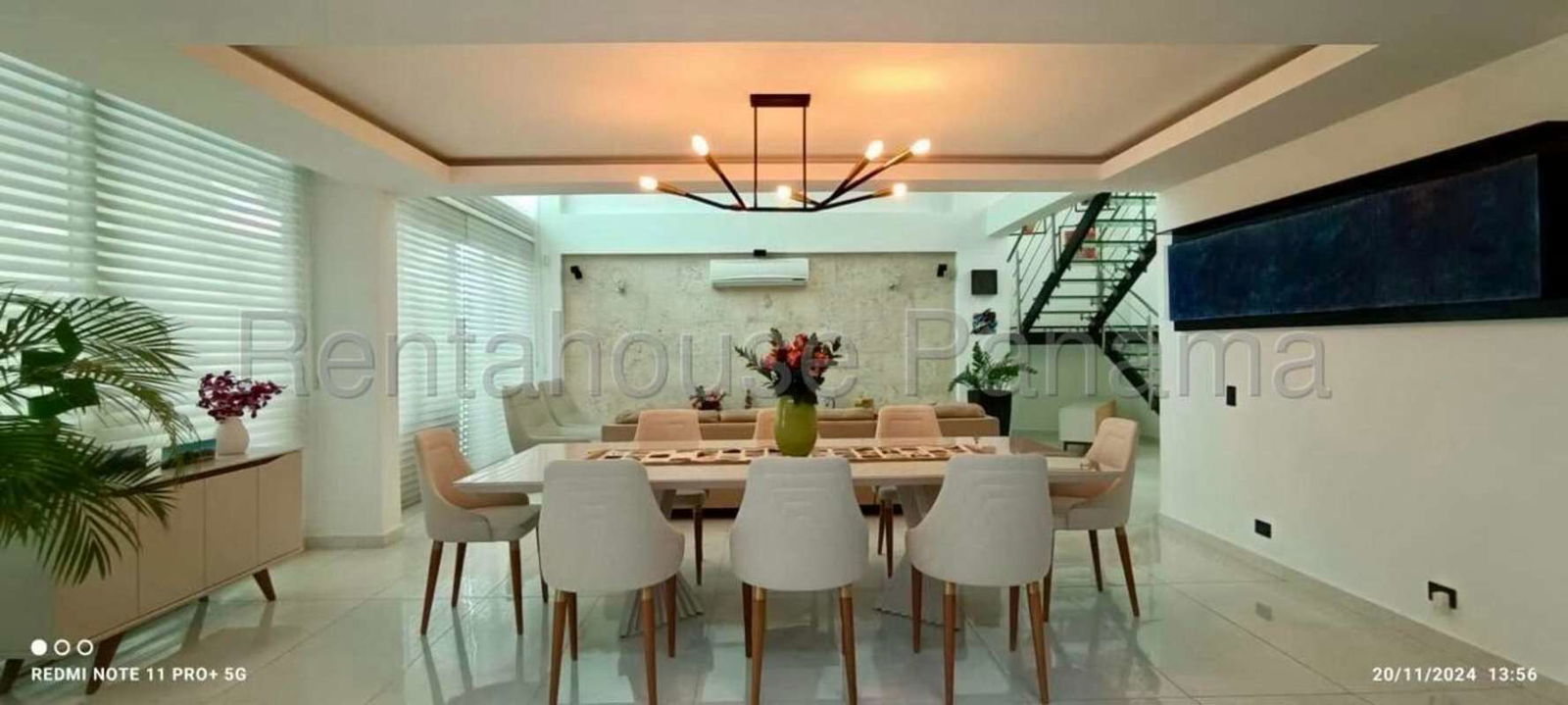 Spacious kitchen with island premium appliances Costa Esmeralda Panama