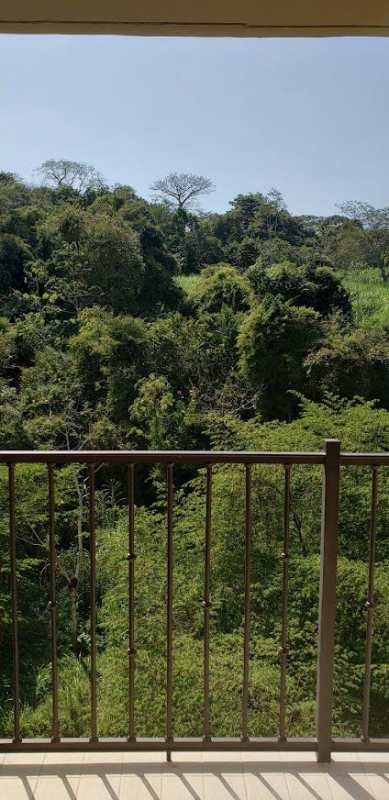 Modern tiled bathroom suite with glass shower Embassy Village Panama