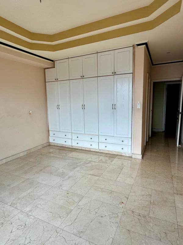 Spacious gourmet kitchen island granite counters large window city view PH Vista Marina