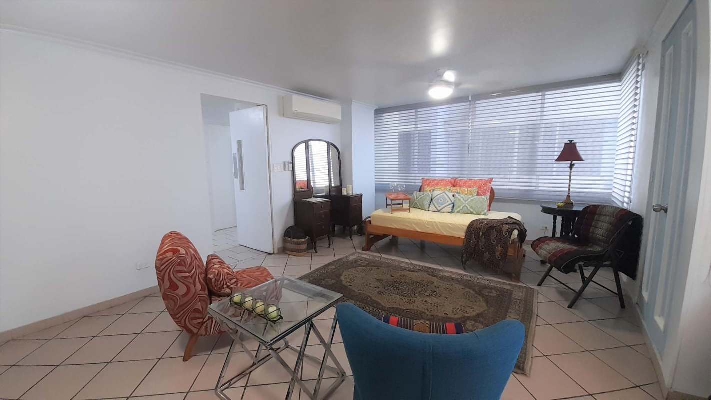 Secondary bedroom with closet AC pre-installed Bahia Marbella Panama City apartment