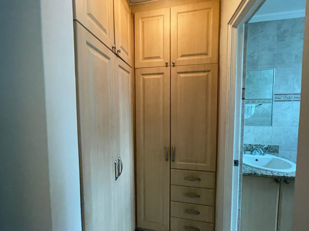 Spacious master bedroom with large windows, ensuite bath, walk-in closet in PH Mystic Point Panama City