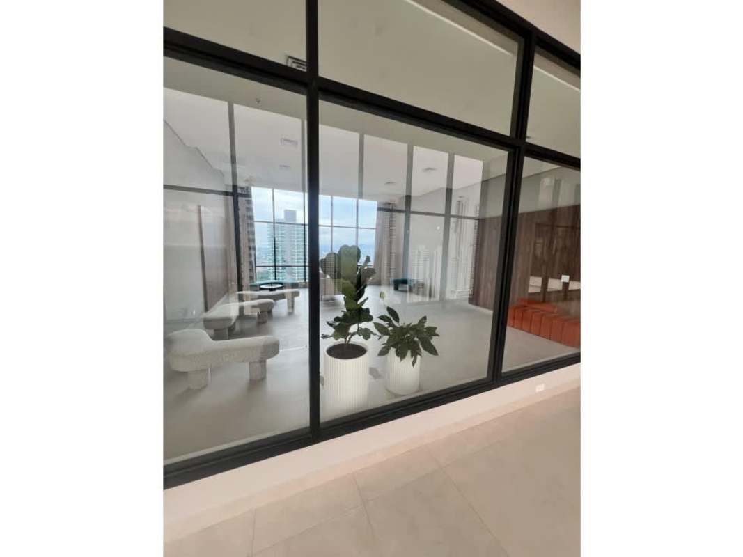 Spacious walk-in closet in master suite at PH Arcadia Panama City Costa del Este