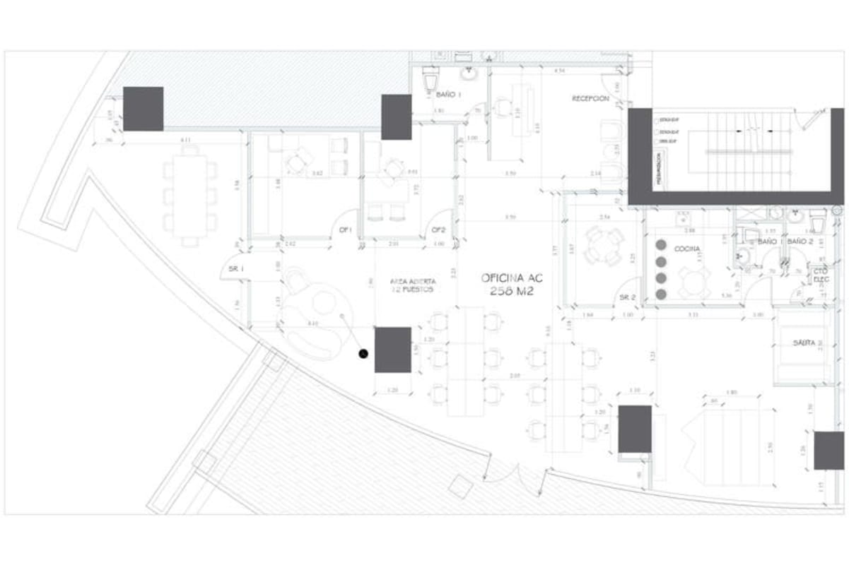 Furnished Modern Office in Financial Park Costa del Este