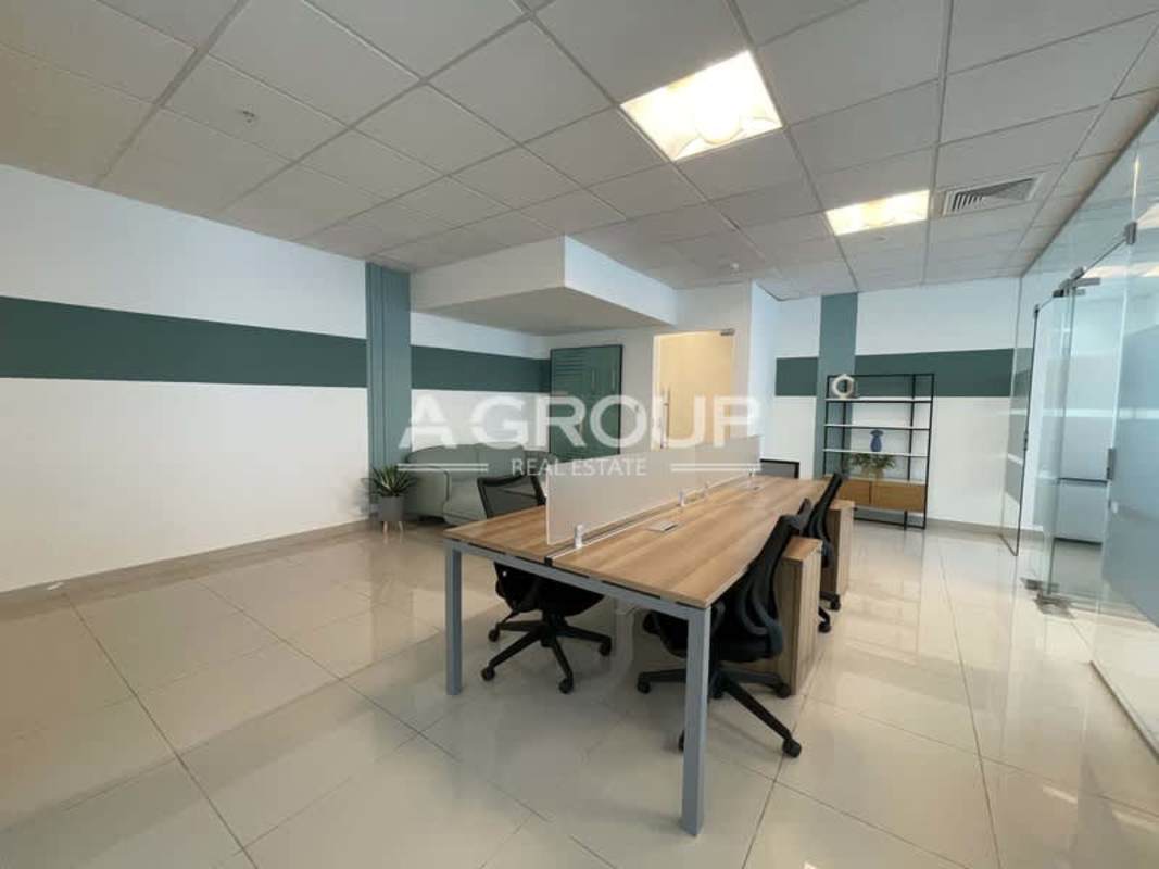 Private meeting room with round table and city views Financial Park Tower Costa del Este Panama