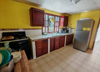 Spacious kitchen with ceramic countertops beach home El Celaje Gorgona Panama