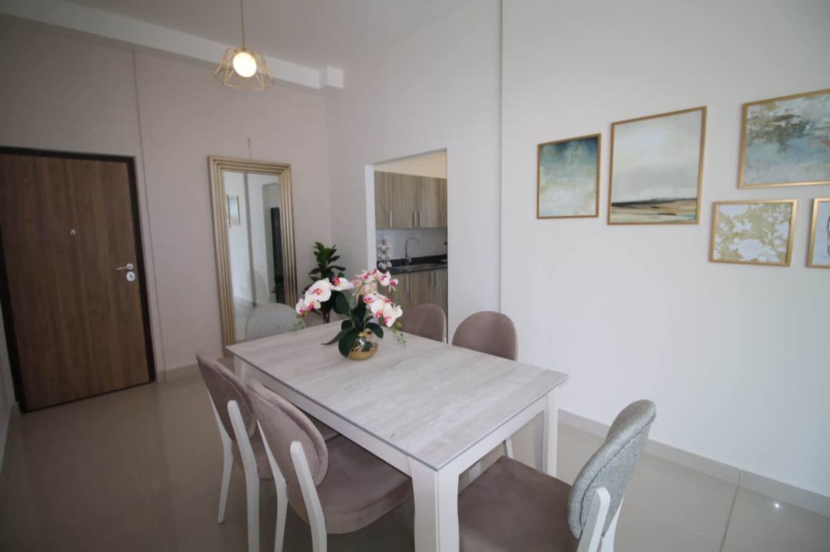 Colorful children’s indoor playroom with slides at PH Bella Veduta