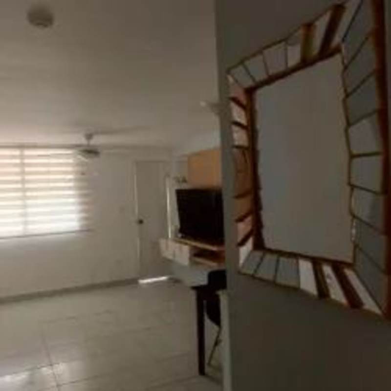 Living area with TV, ceiling fan, tiled floors apartment for sale Panama