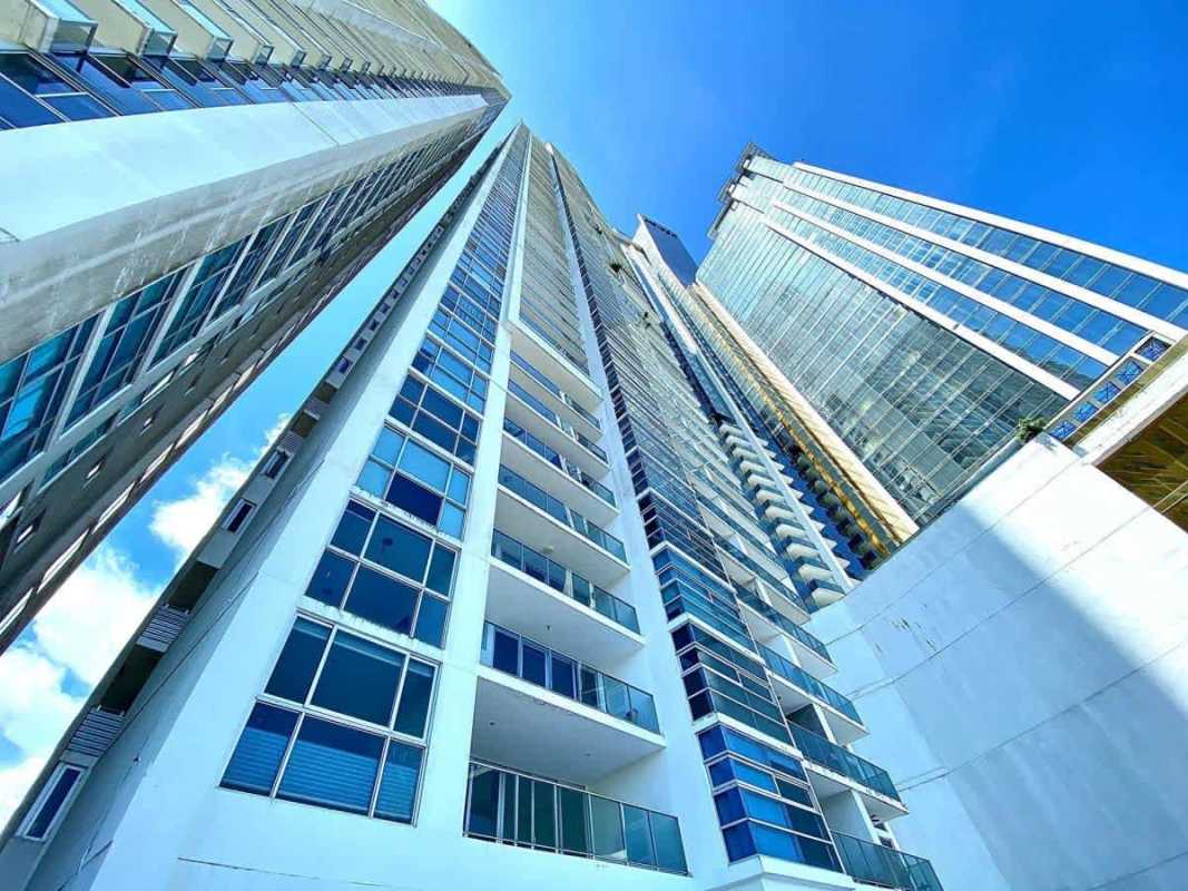 Rooftop Jacuzzi with skyline view at PH Waters Avenida Balboa Panama City Panama