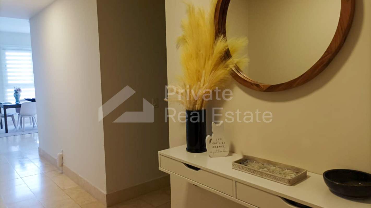 Modern bathroom with double sinks PH Greenview luxury apartment Panama