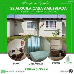 Rental house exterior and interiors including kitchen, bath, bedrooms Penonomé Coclé