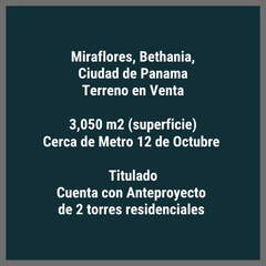 Land Lot for Sale in Betania - 0 bedrooms