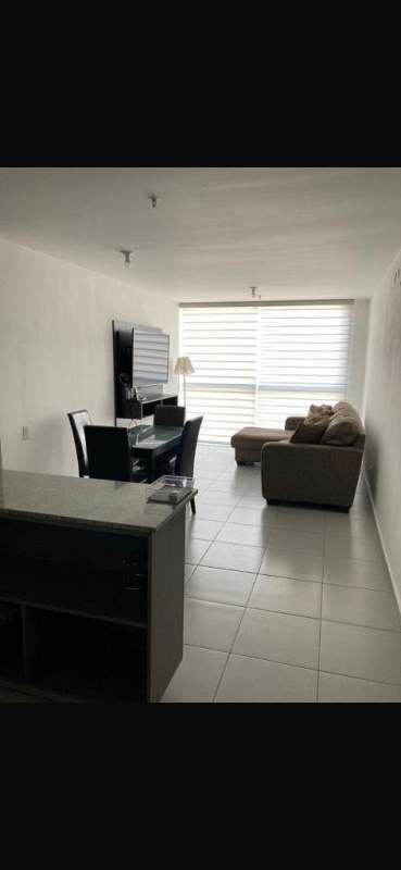 Minimalist living dining area modern open plan PH Aviñon Towers Panama