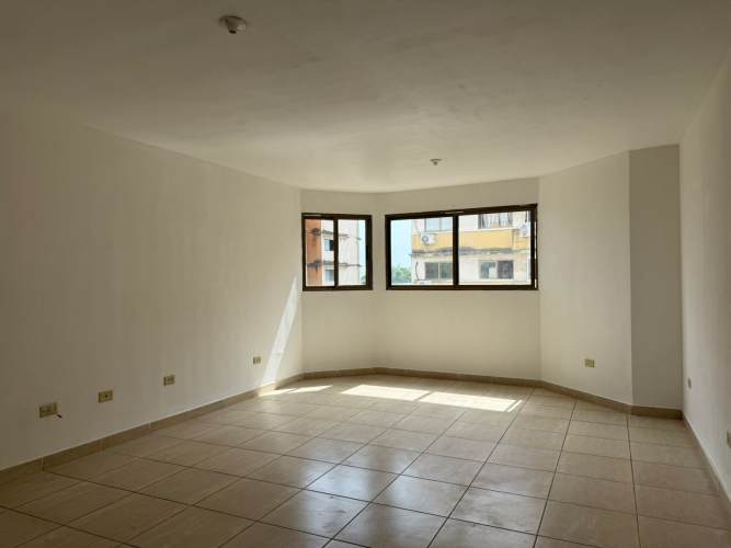 Spacious living area with bright natural light in PH Parque Lefevre apartment Panama City