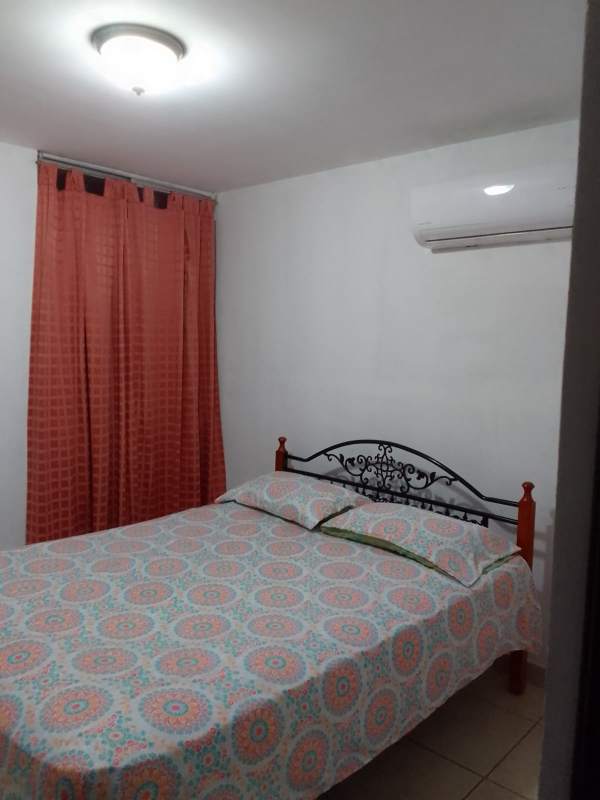 Open concept living dining area tiled floor large windows PH Victoria Hills Hato Pintado apartment for rent