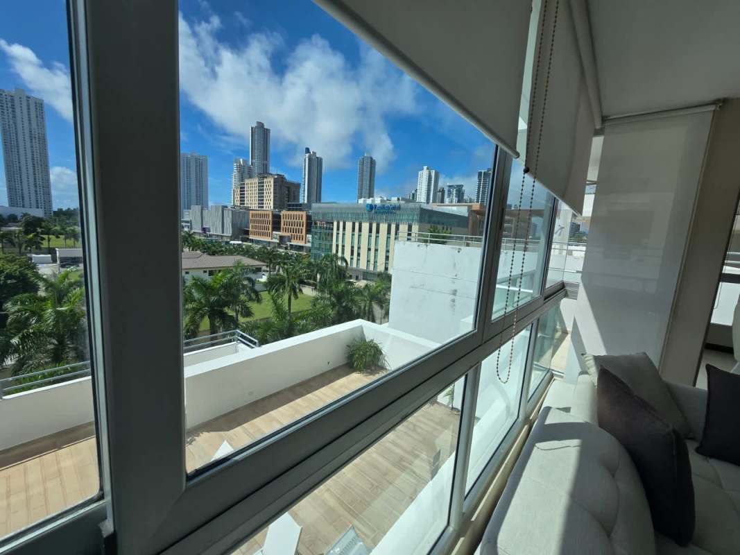 Master bedroom with panoramic ocean skyline views PH Serenity Coast Costa del Este Panama