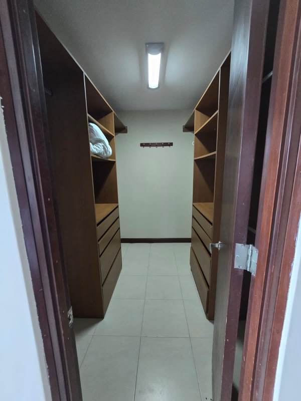 Modern bathroom with glass walled shower granite sink PH Serenity Coast Costa del Este Panama