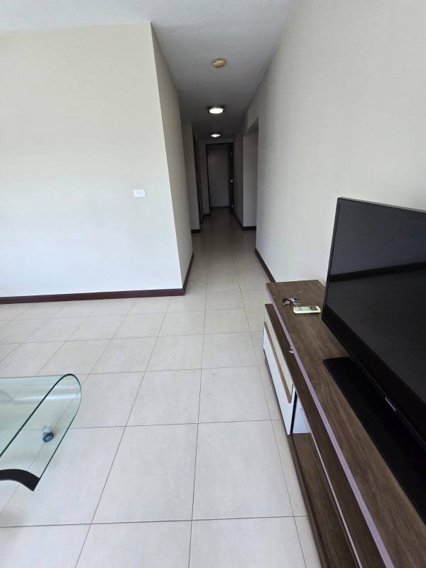 Spacious walk-in closet wood shelving drawers PH Serenity Coast Costa del Este Panama