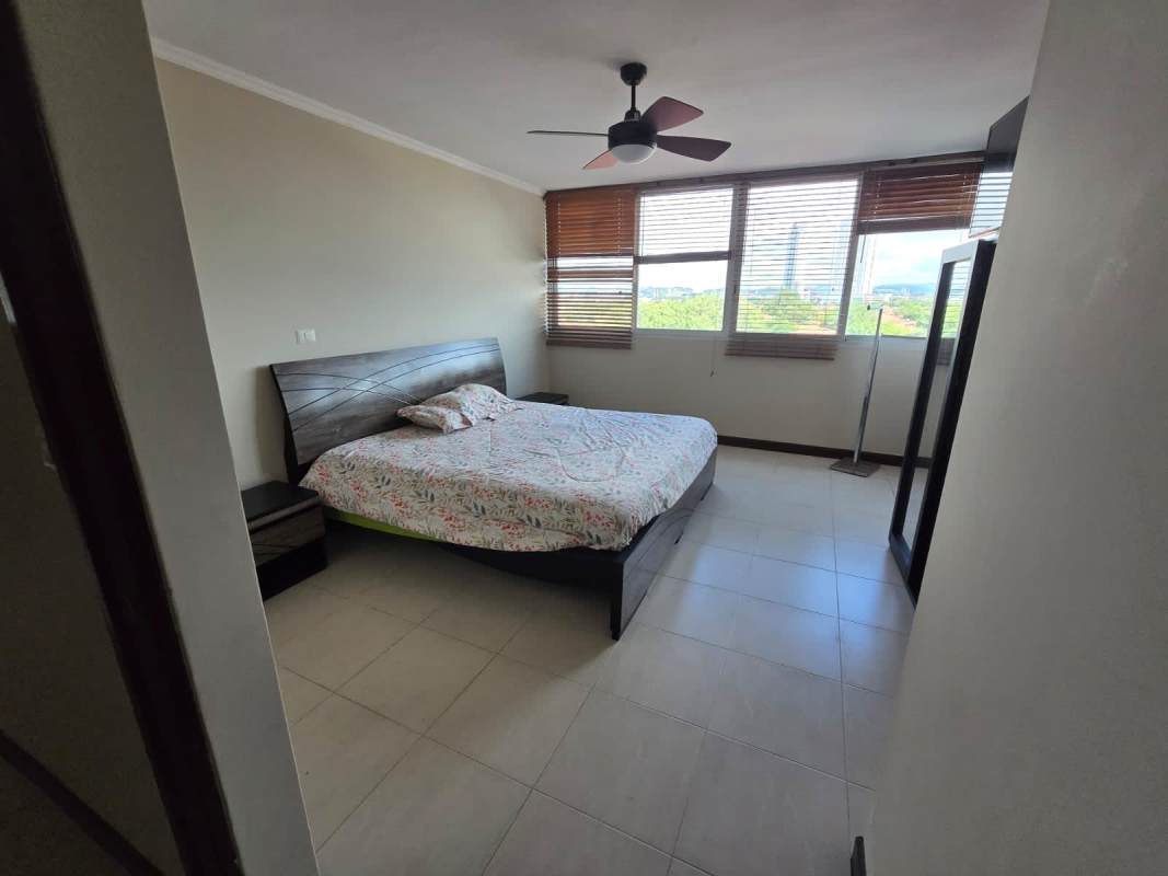 Bedroom panoramic city and ocean views PH Serenity Coast Costa del Este Panama