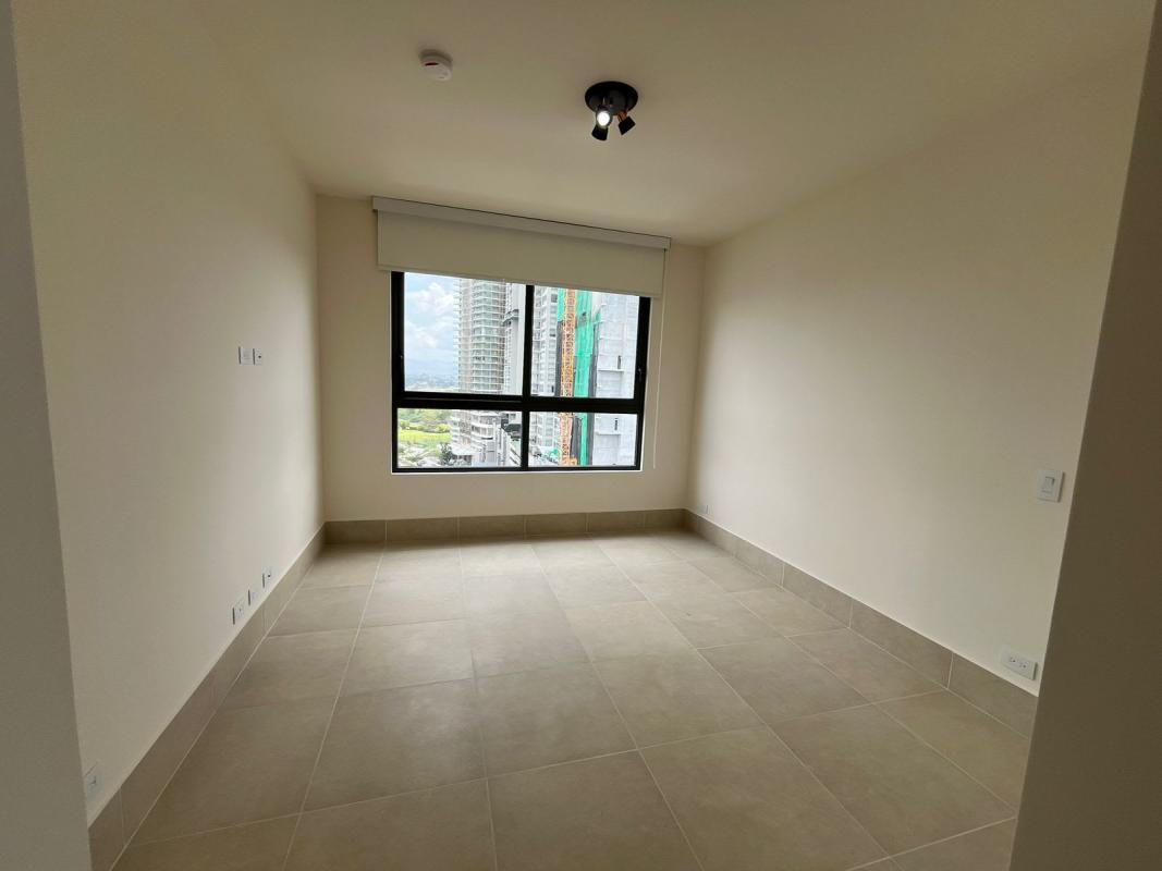 Secondary bedroom with large window natural light PH Ocean House Panama