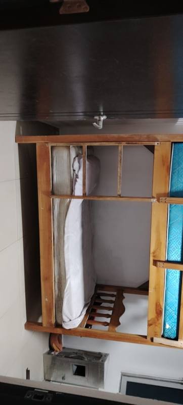 Apartment bedroom featuring closet with shelves and storage in PH Macedonia Panama City