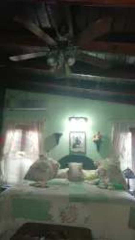 Private wooden sauna room in spacious Los Angeles Betania home Panama