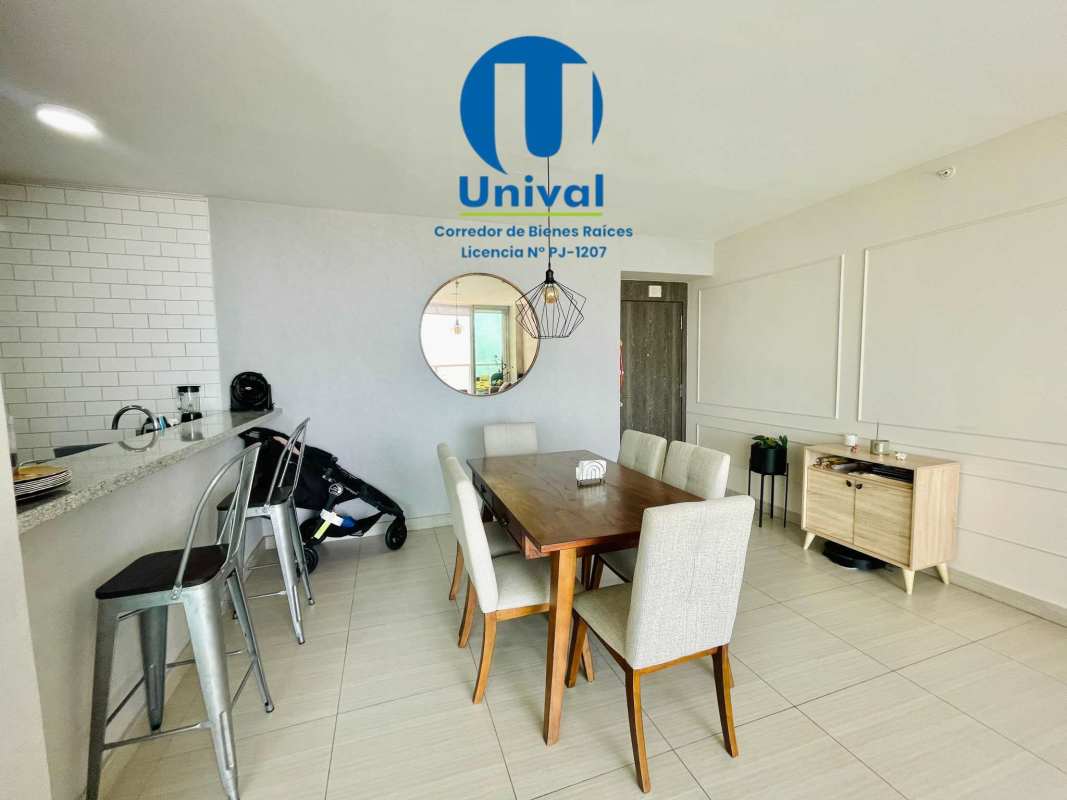 Bright master bedroom with balcony access, ocean view at PH Asia Costa del Mar Panama