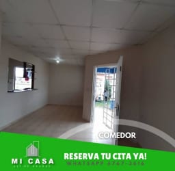 Single-story house with covered porch and driveway for rent Residencial Miraflores Penonomé