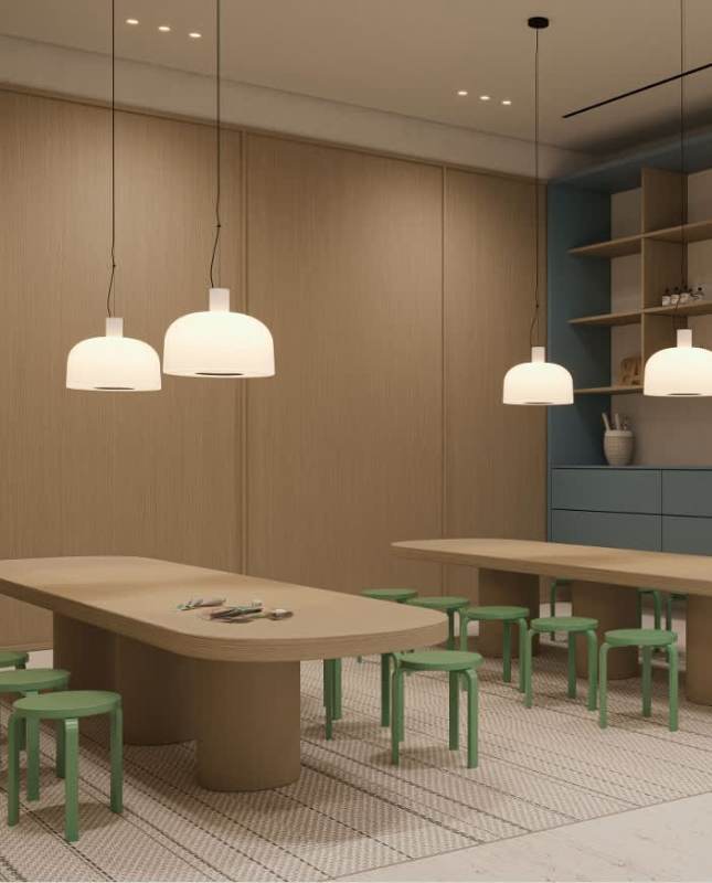 Spacious master bedroom with en-suite bathroom and city views at PH MOVA Panama City