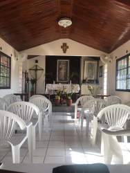 Night pool view with champagne on ice perfect for celebrations at family compound Chame Panama