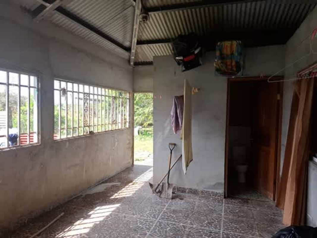 Rural road with countryside landscape near house for sale in Chepo Tortí Panama