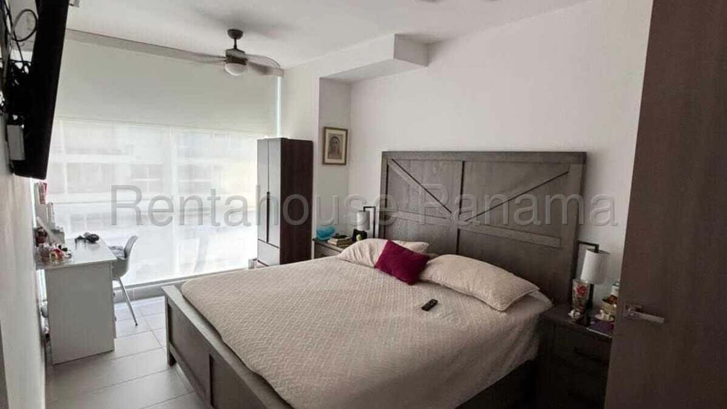 Swim pool with sun deck panoramic city views at PH Altamira Panama City