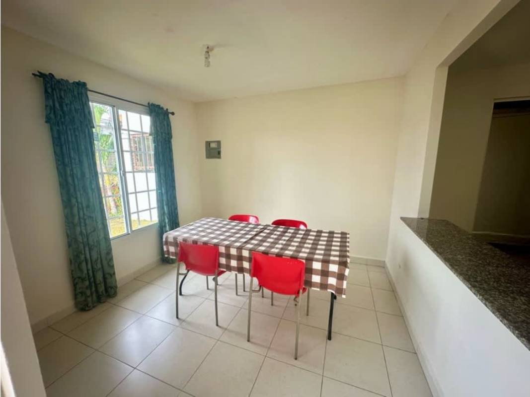 Kitchen with granite countertop, built-in stove and oven in Islas de Montelimar Costa Verde Panama
