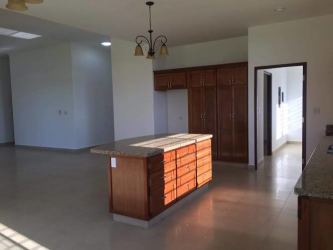 Lawn and landscaping of new home front porch Villa Carmen David Panama