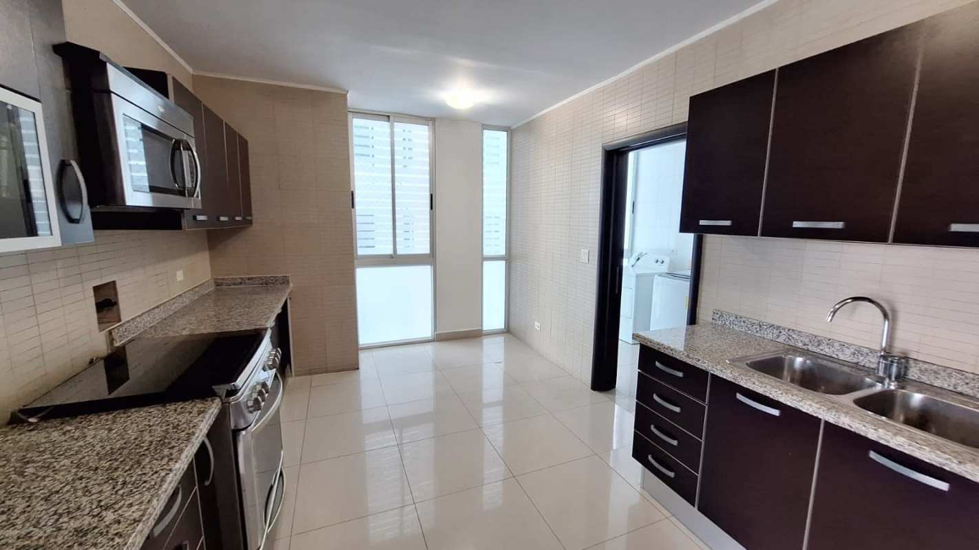 Large balcony with panoramic views over Panama City and Pacific Ocean PH LaCosta apartment