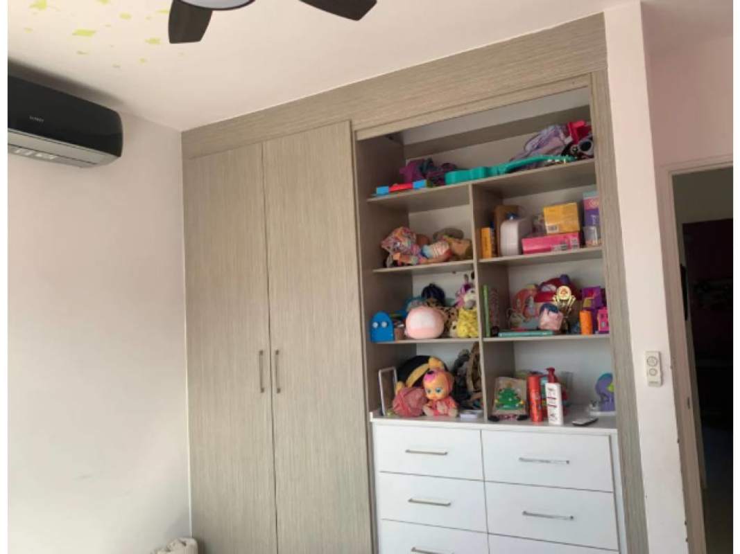 Backyard with private swimming pool, deck area and barbecue in Costa Sur Panama City