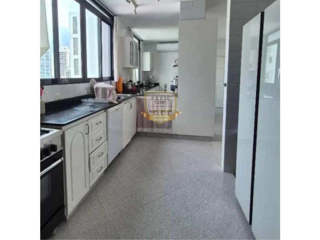 Bright dining with open plan living room floor-to-ceiling windows PH Marbella Panama