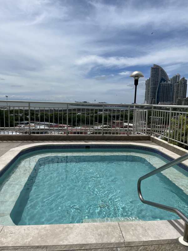 Apartment kitchen with modern cabinetry and appliances San Francisco Bay Tower Panama