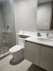 View of landscaped gardens and pool at Parterre Panama Pacifico master planned community