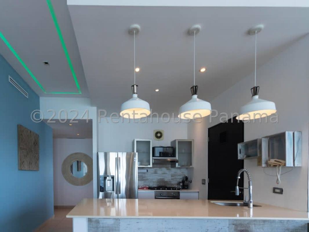 Luxury master bedroom with oceanfront vistas at PH Destiny Tower Panama City