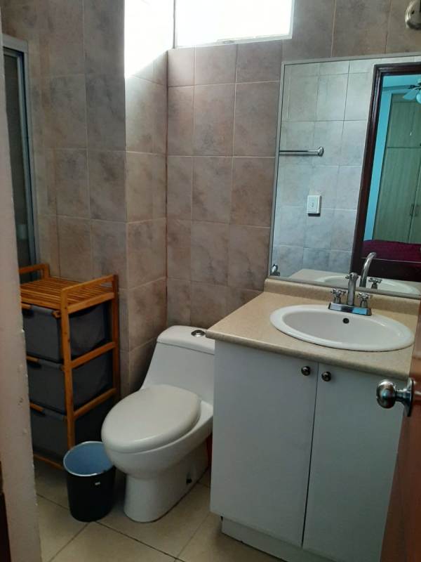 Open plan living dining with balcony view in Green Park Condado del Rey Panama