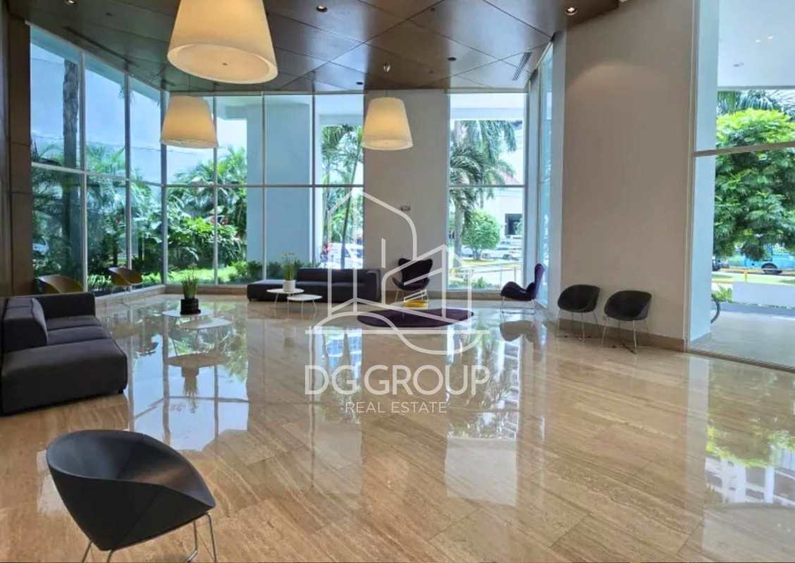 BRight living dining space with large windows duplex apartment PH Santa Maria Costa del Este Panama
