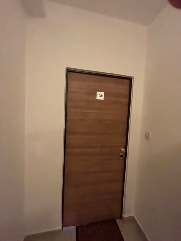 Apartment kitchen featuring granite countertops, cabinets, and gas stove PH El Carmen Panama