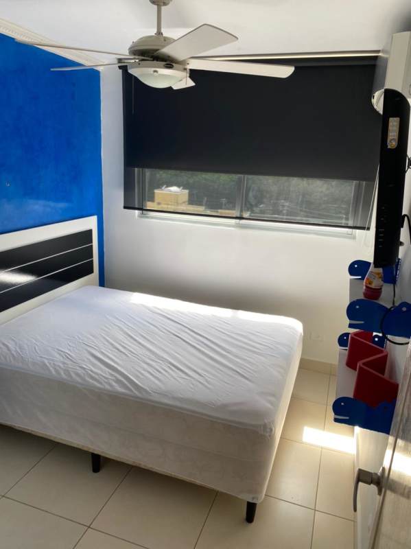 Second furnished bedroom with AC PH Victory Condado del Rey Panama for sale